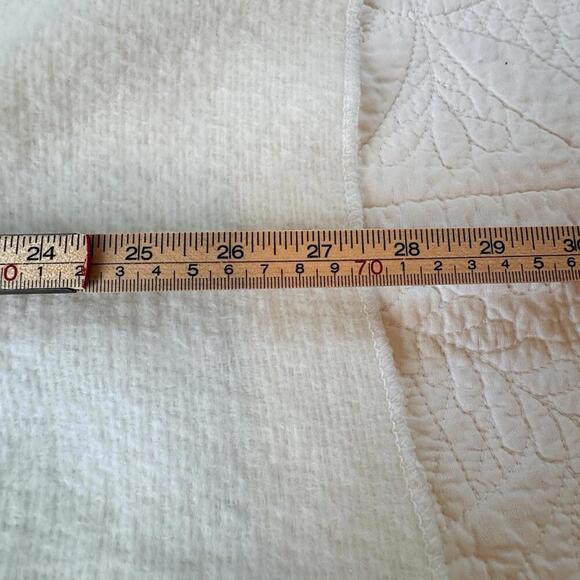 Baby Blanket Feel Striped Blue Aqua Red Vintage Camping Blanket Style But SOFT - Picture 15 of 15